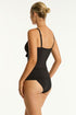 Sea Level Essentials Edit Tie Front DD/E Tankini